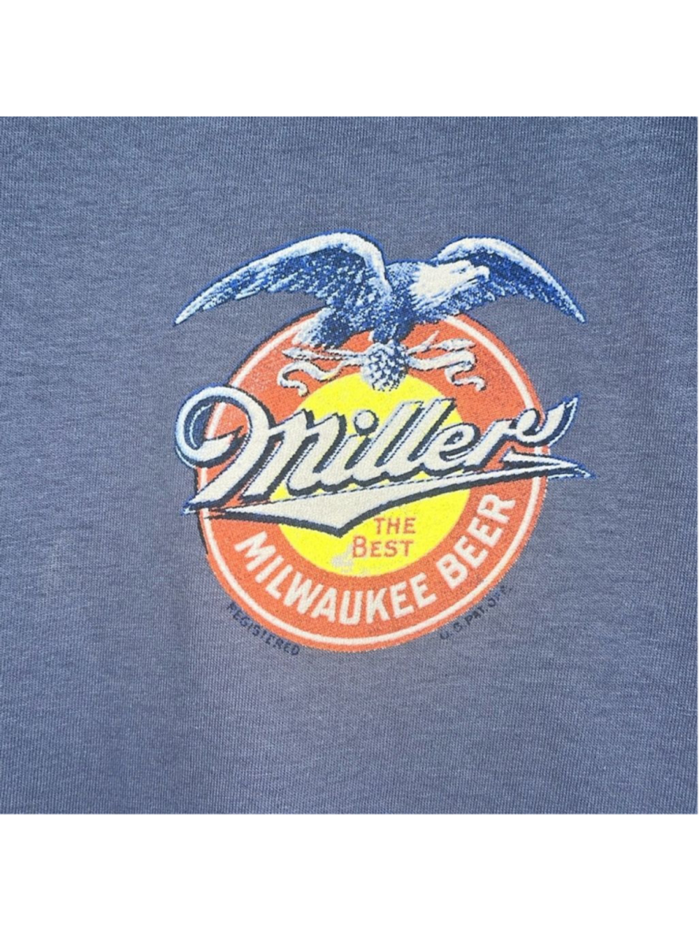 MILLER BREWING COMPANY VINTAGE GRAPHIC T-SHIRT
